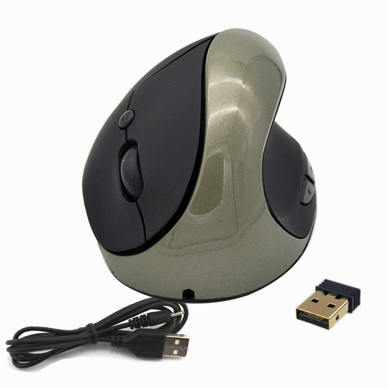 Souris Verticale Ergonomique — Recharge Sans Fil Induction