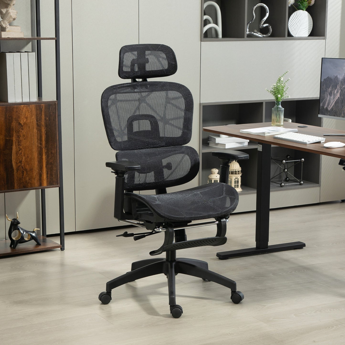 Chaise de Bureau Ergonomique Mesh — Multiréglable