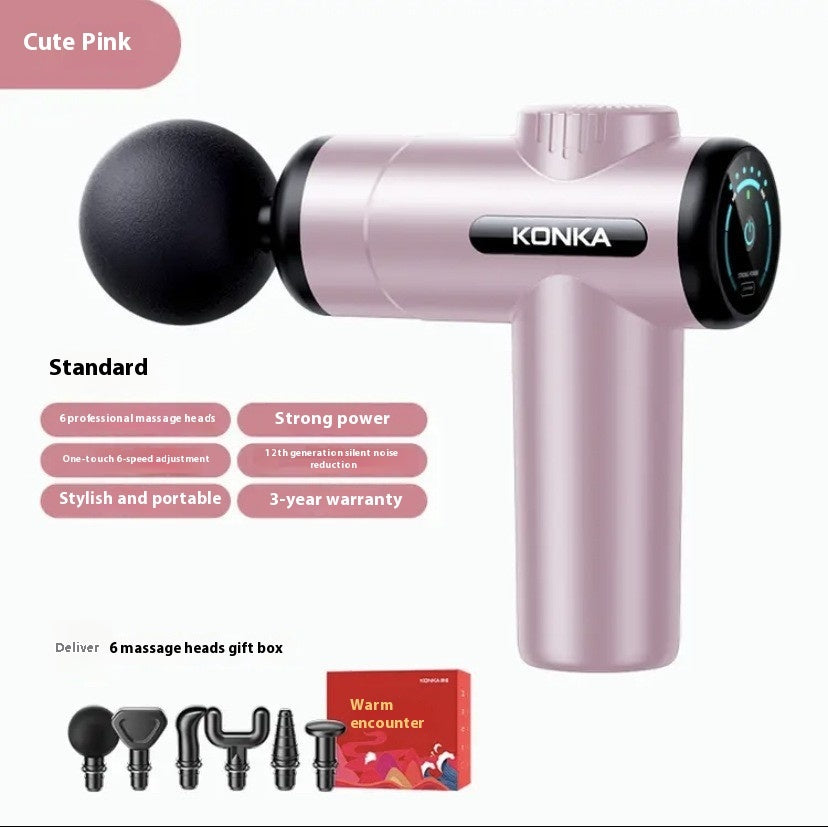 Pistolet de Massage Chauffant — Professionnel 99 Vitesses