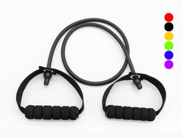 Tube de Résistance Fitness — Poignées Mousse, 120 cm