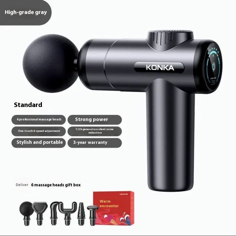 Pistolet de Massage Chauffant — Professionnel 99 Vitesses