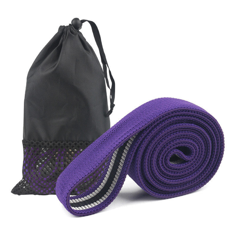 Elastique de Résistance Longue Tissu — Élastique Musculation & Yoga 7 à 40 kg