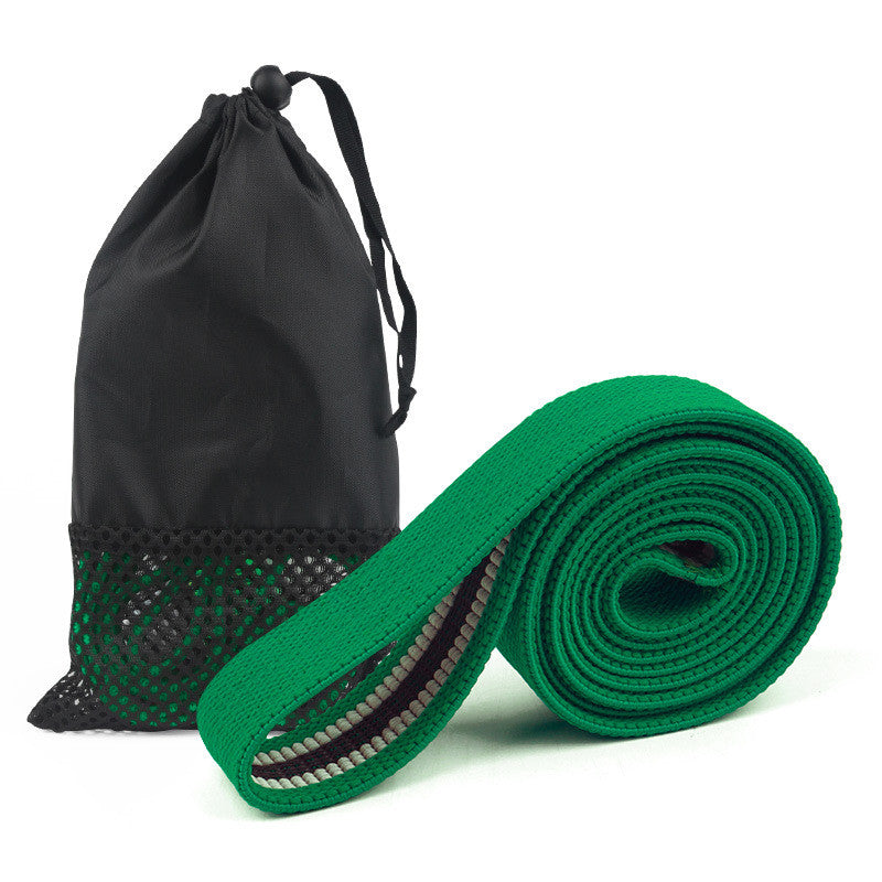 Elastique de Résistance Longue Tissu — Élastique Musculation & Yoga 7 à 40 kg
